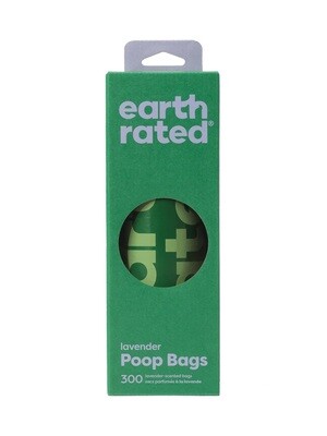 Earth Rated Poop Bags Large Single Roll (300 bags)