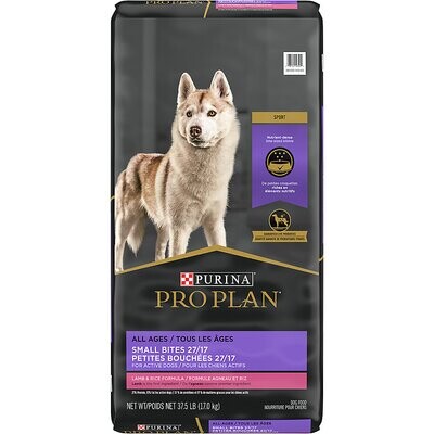 Purina Pro Plan Dog Food Sport Small Bites 27/17 Lamb & Rice 17kg