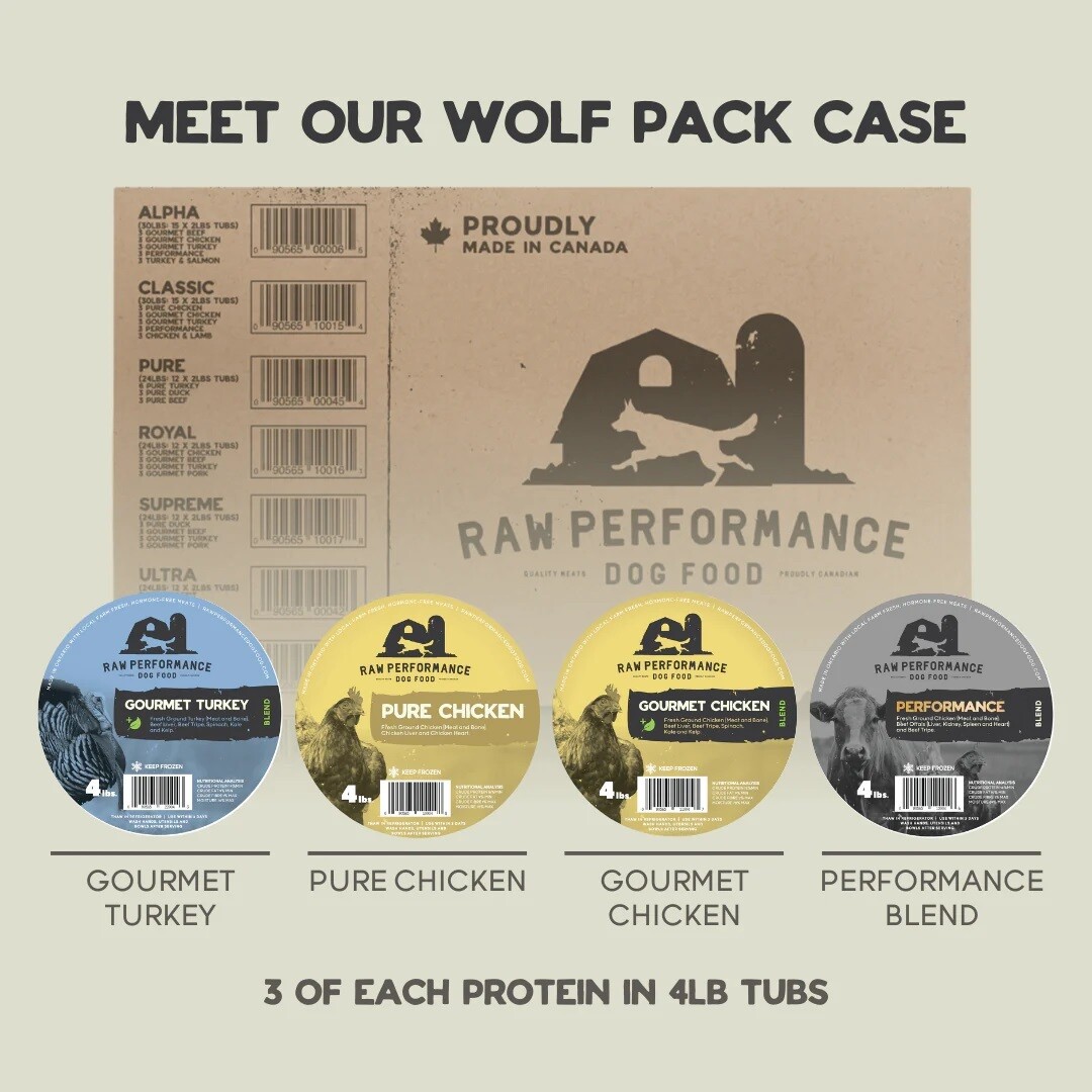 Raw Performance The Wolf Pack 48lb