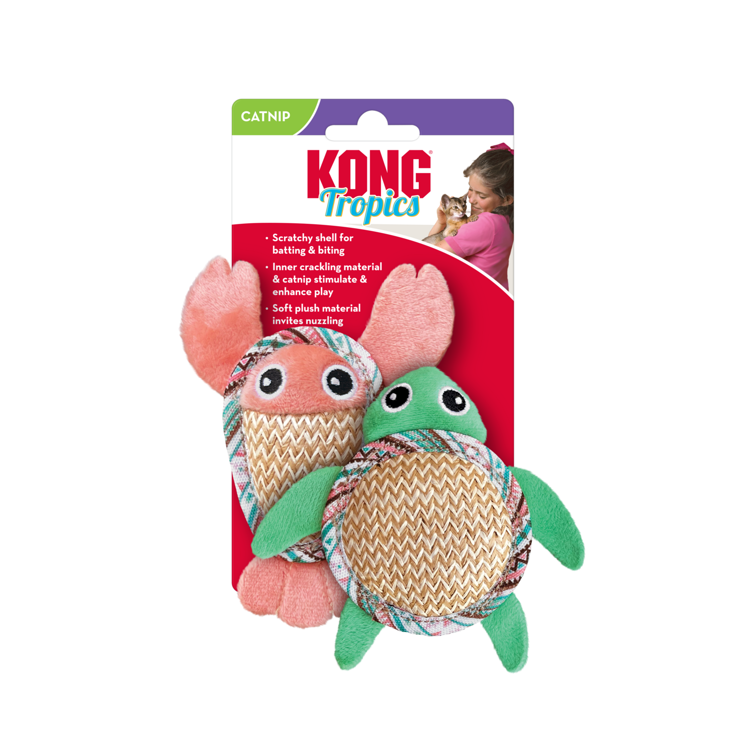 Kong Cat Tropics Pals 2pk