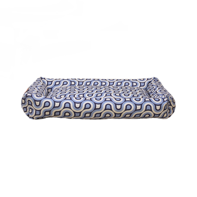 Ruff Love Bolster Cloud Bed Retro Squiggle