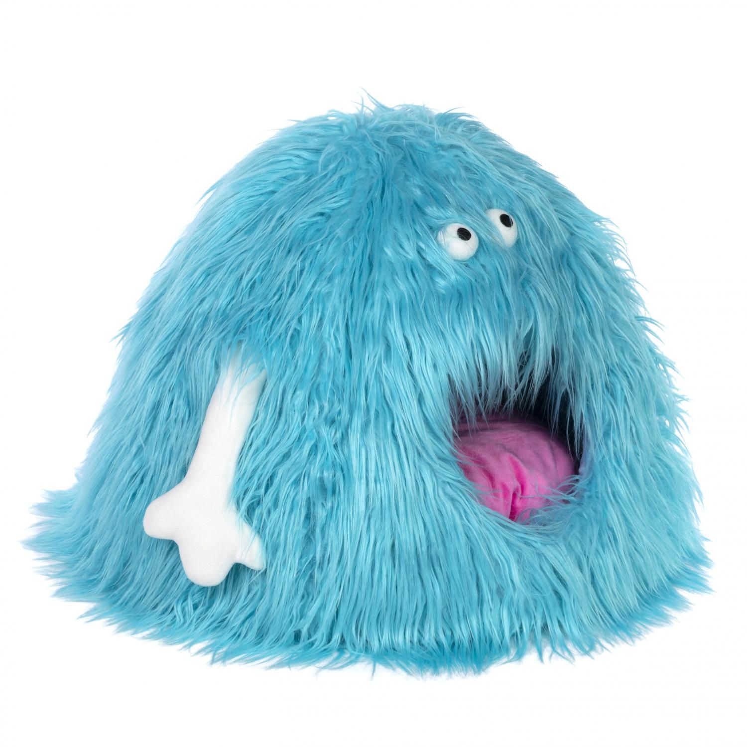 Prevue Hendryx Cat Furniture Comfy Monster Hideaway Bed