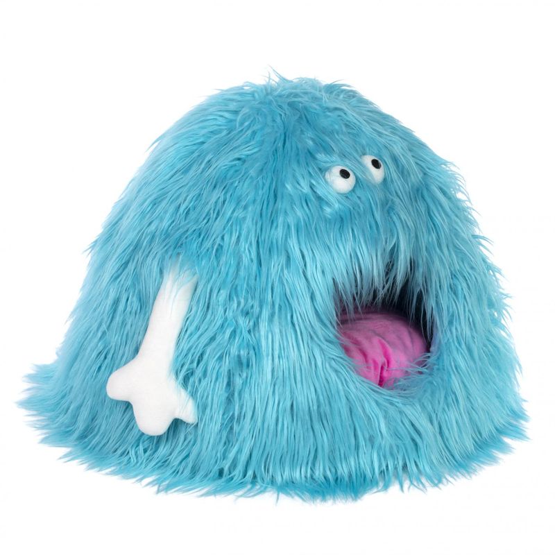 Prevue Hendryx Cat Furniture Comfy Monster Hideaway Bed