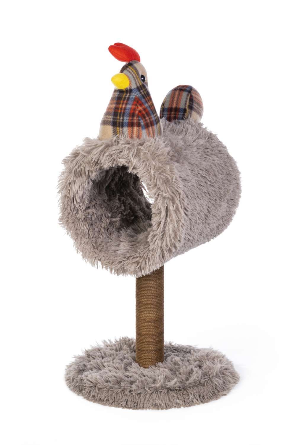 Prevue Hendryx Cat Furniture Cozy Chicken Scratch Post 25.5"