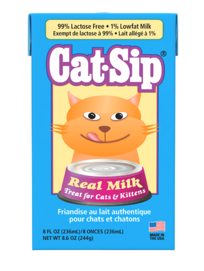 PetAg Cat-Sip Real Milk Treat 236ml