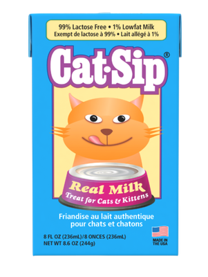 PetAg Cat-Sip Real Milk Treat 236ml