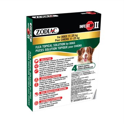 Zodiac Infestop II Dog Topical Flea Treatment