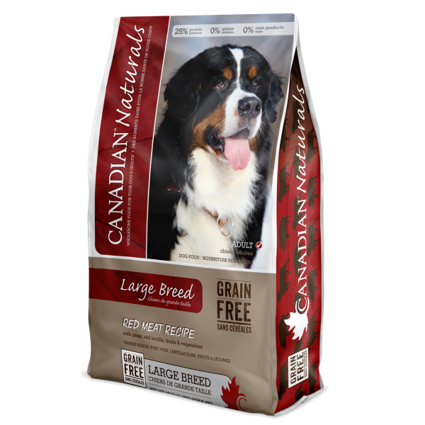 Canadian Naturals Dog Food Grain-Free Large Breed Red Meat 12.7kg
