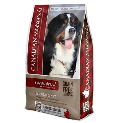 Canadian Naturals Dog Food Grain-Free Large Breed Red Meat 12.7kg