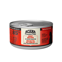 Acana Cat Food Canned Premium Pate Beef Recipe 155g (12pk)