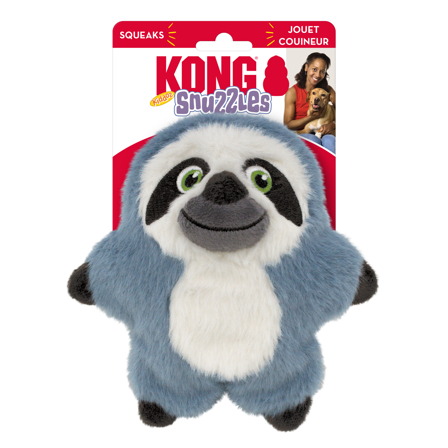 Kong Snuzzles Kiddoz Sloth S