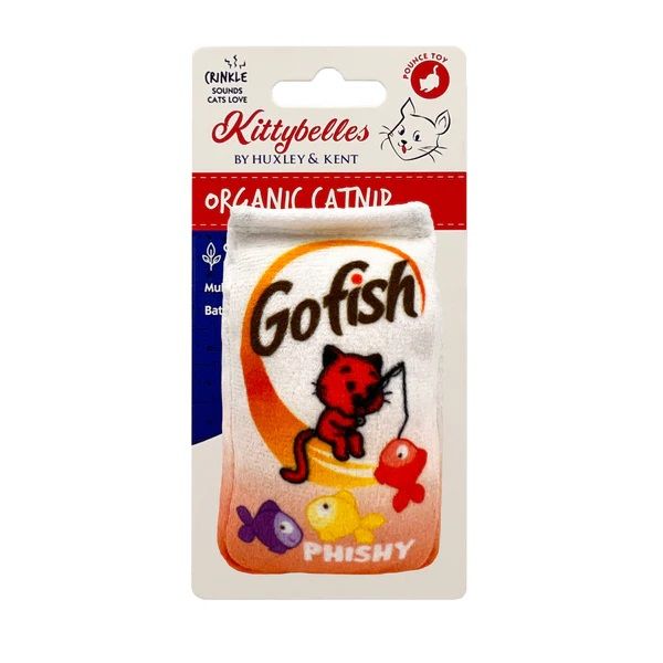 Huxley & Kent KittyBelles Plush Go Fish Phishy 3.75"