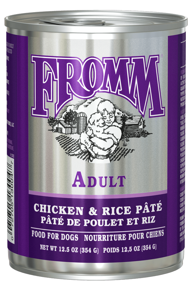 Fromm Classic Dog Food Canned Chicken & Rice 354g (12pk)