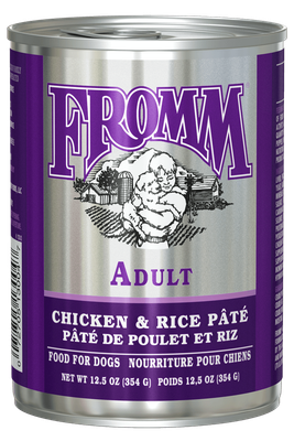 Fromm Classic Dog Food Canned Chicken & Rice 354g (12pk)