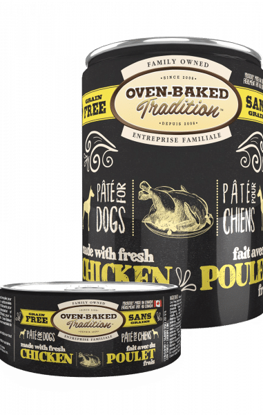 Oven-Baked Tradition Dog Food Canned Grain-Free Chicken Pate 354g (12pk)