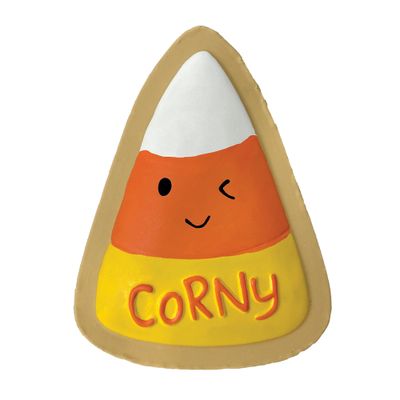 Fou Fou Halloween Cookie Cuties Latex Candy Corn 4"