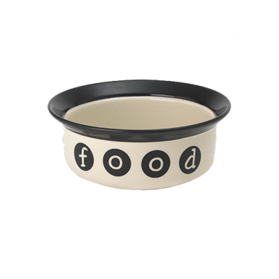 Petrageous Pooch Basics Food Dish 8"