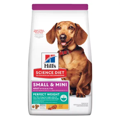 Hill's Science Diet Dog Food Perfect Weight Small & Mini Adult 1.81kg