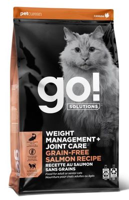 GO! Solutions Weight Management & Joint Care Cat Food Grain-Free Salmon