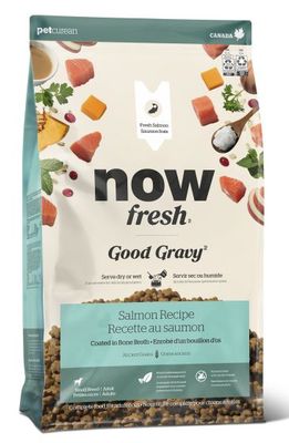 NOW FRESH Good Gravy Dog Food Small Breed Salmon Coated in Bone Broth 1.59kg