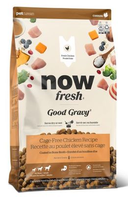 NOW FRESH Good Gravy Dog Food Adult Chicken Coated in Bone Broth