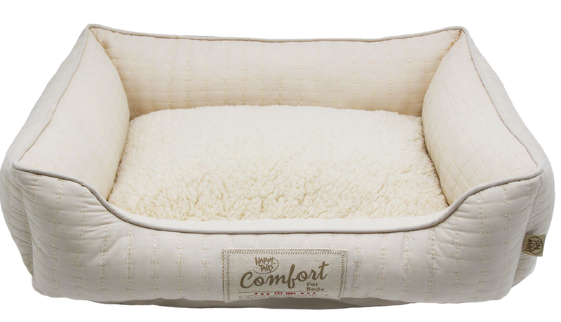 Happy Tails Country Quilted Bed Sand 20 x 24"