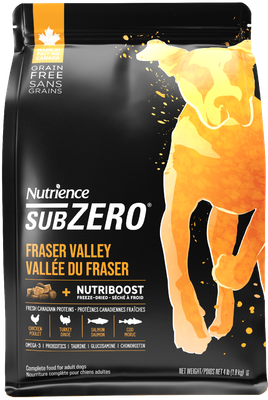 Nutrience Subzero Dog Food Grain-Free Fraser Valley