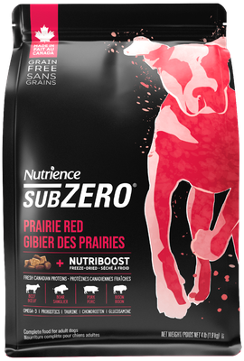 Nutrience Subzero Dog Food Grain-Free Prairie Red
