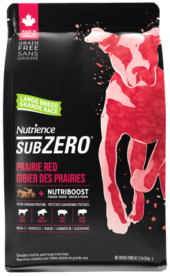Nutrience Subzero Dog Food Grain-Free Large Breed Prairie Red 10kg