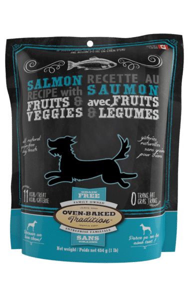 Oven-Baked Tradition Grain-Free Dog Treats Salmon 454g