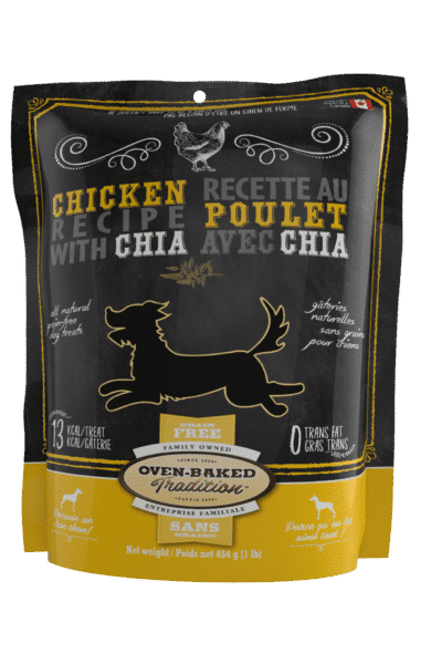 Oven-Baked Tradition Grain-Free Dog Treats Chicken 454g