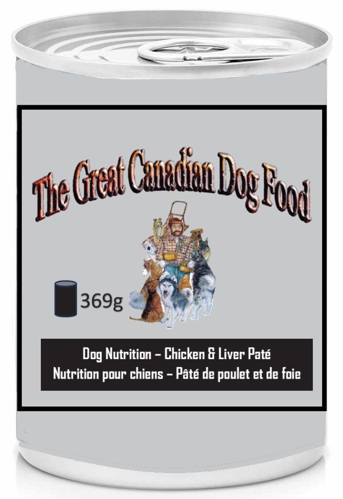 The Great Canadian Dog Food Canned Chicken & Liver Pate 369g (12pk)
