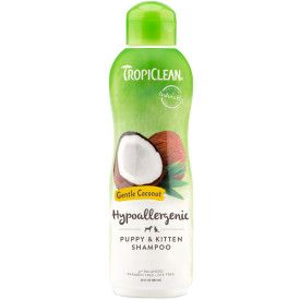 TropiClean Shampoo Gentle Coconut Hypoallergenic Puppy & Kitten 592ml