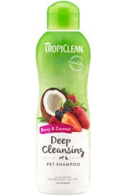 TropiClean Shampoo Berry & Coconut Deep Cleansing 592ml