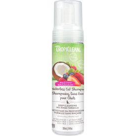 TropiClean Waterless Cat Shampoo Deep Cleansing 218ml