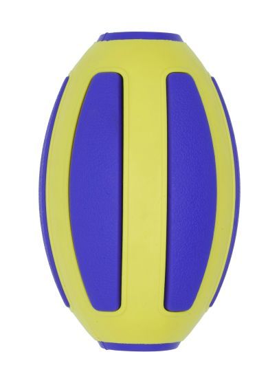 Bud'Z Astro Football Yellow/Purple 4"