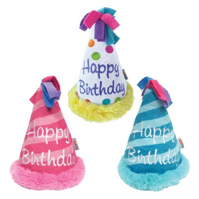 Fou Fou FouFit Plush Birthday Hat Toy