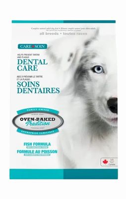 Oven-Baked Tradition Care Dog Food All Breeds Dental Care Fish