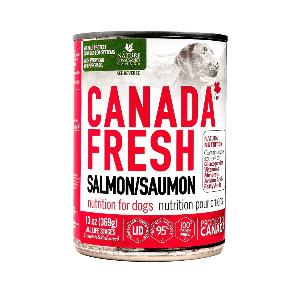 Canada Fresh Dog Food Canned Salmon 369g (12pk)