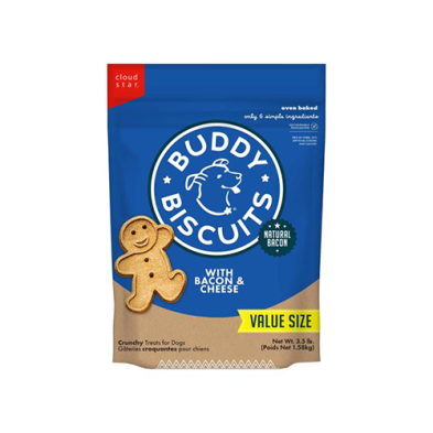 Cloud Star Buddy Biscuits Oven Baked Bacon & Cheese 1.58kg