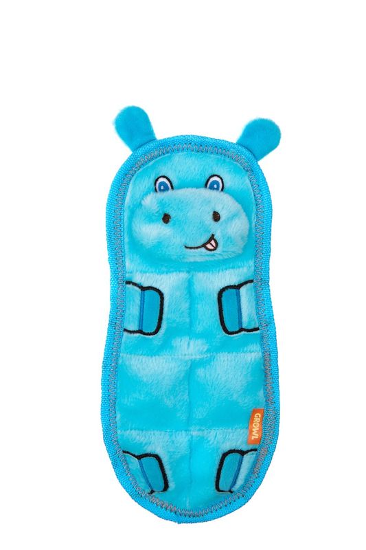 Growl Zoo Matz Hugo the Hippo Dog Toy