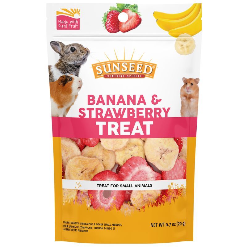 Sunseed Small Animal Banana & Strawberry Treat 20g