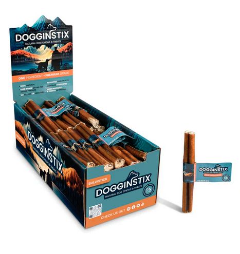 Dogginstix Bully Sticks Jumbo 6"