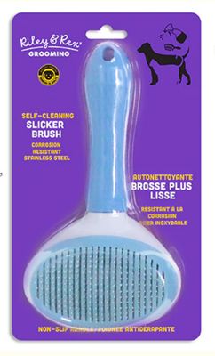 Riley & Rex Self-Cleaning Slicker Brush
