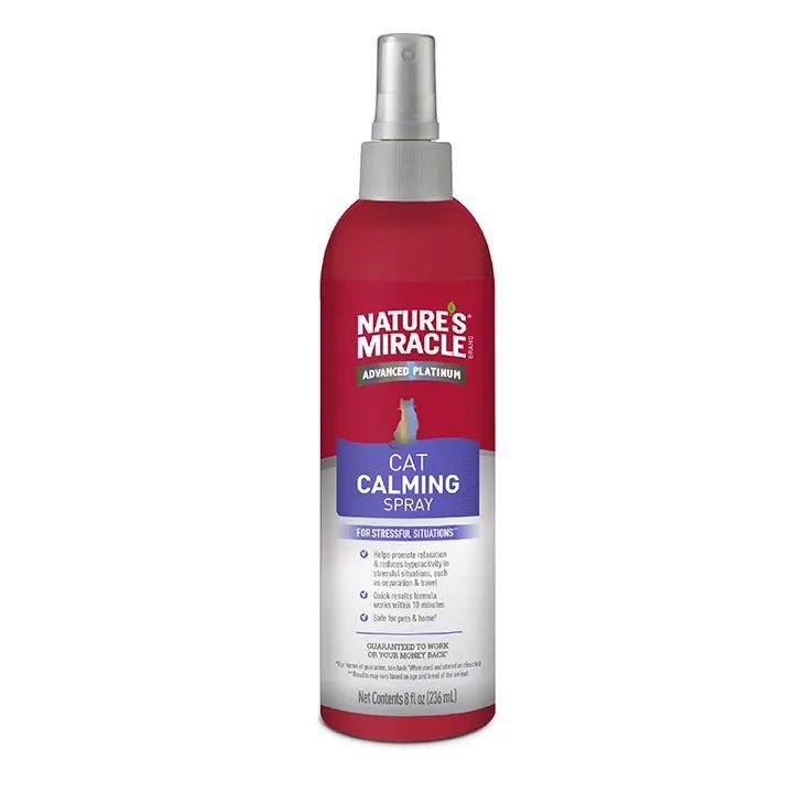 Nature's Miracle Advanced Platinum Cat Calming Spray 236ml