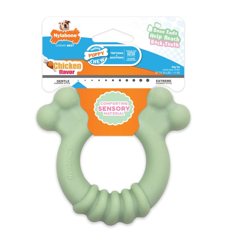 Nylabone Puppy Chew Tactile Ring