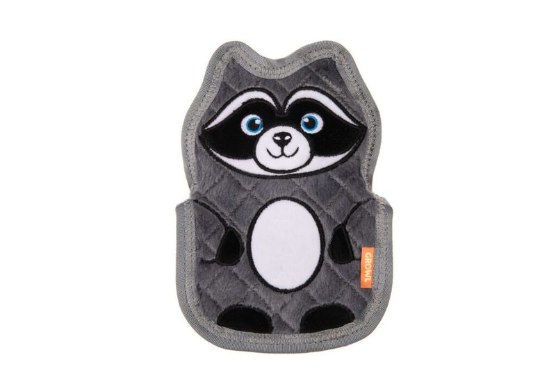Growl Flip Floppz Randy the Raccoon Dog Toy Growl Flip Floppz Randy the Raccoon Dog Toy