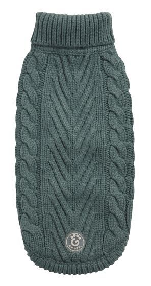 GF PET Chalet Sweater Sage Green