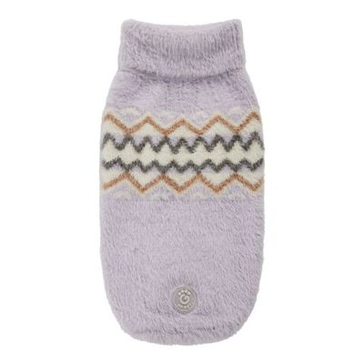 GF PET Fuzzy Sweater Lavender