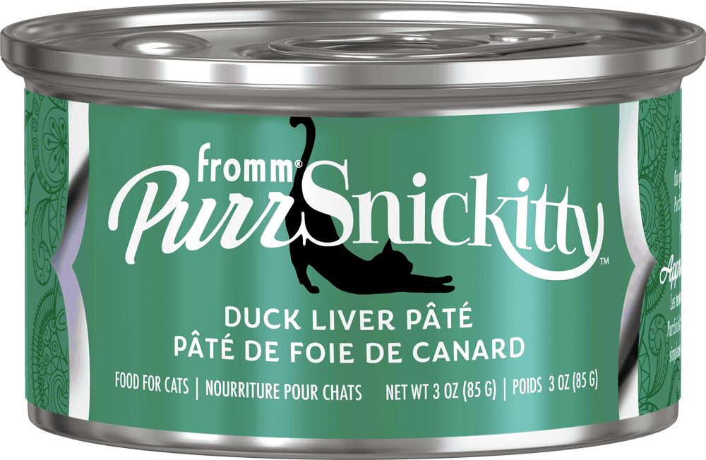 Fromm PurrSnickitty Cat Food Canned Duck Liver Pate 85g (12pk)